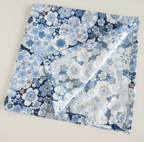 Blue Blossom Napkin