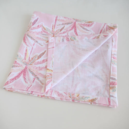 Pink Palms Napkin
