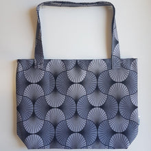 Load image into Gallery viewer, Charcoal Spiral Tote