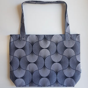 Charcoal Spiral Tote